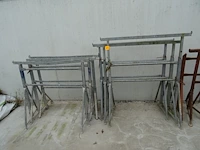 6x galva schraag + 3x metalen schraag - afbeelding 2 van  3