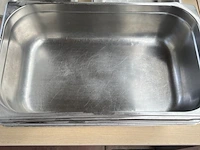 6x gastro rvs bak - afbeelding 2 van  3