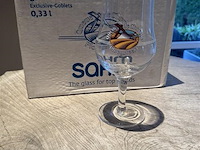 6x glazen queu de charrue ploegsteert - afbeelding 1 van  1