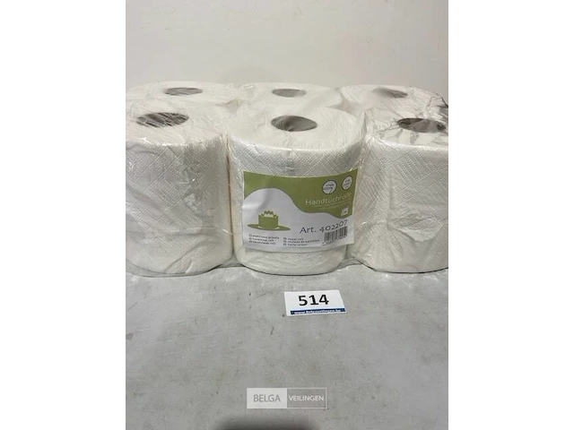 6x handdoekrol 2 lagen - afbeelding 2 van  3
