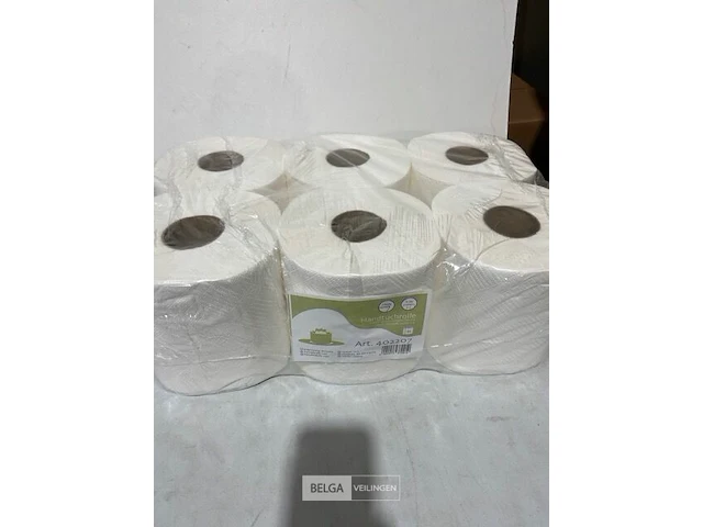 6x handdoekrol 2 lagen - afbeelding 1 van  3