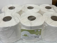 6x handdoekrol 2 lagen - afbeelding 1 van  3