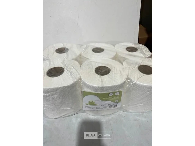 6x handdoekrol 2 lagen - afbeelding 1 van  3
