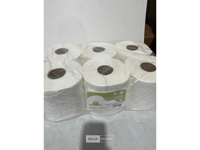 6x handdoekrol 2 lagen - afbeelding 1 van  3
