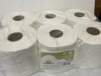 6x handdoekrol 2 lagen - afbeelding 1 van  3