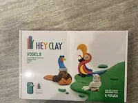 6x hey clay vogels - afbeelding 1 van  2