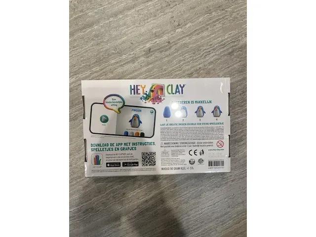 6x hey clay vogels - afbeelding 1 van  2