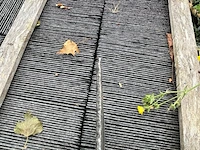 6x houten kist met natuurlijke leistenen dakpannen pizarras samaca - afbeelding 4 van  6
