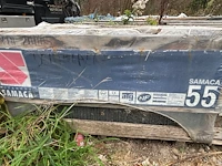 6x houten kist met natuurlijke leistenen dakpannen pizarras samaca - afbeelding 5 van  6