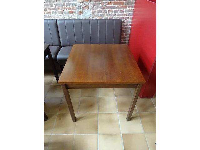 6x houten tafel - afbeelding 2 van  3