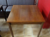 6x houten tafel - afbeelding 2 van  3