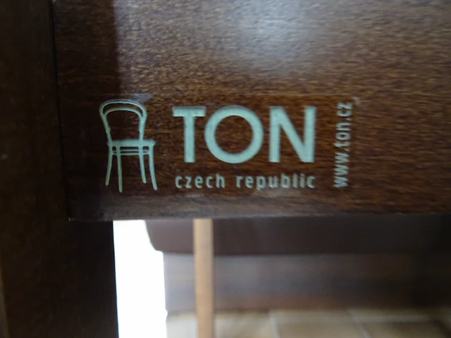 6x houten tafel - afbeelding 3 van  3
