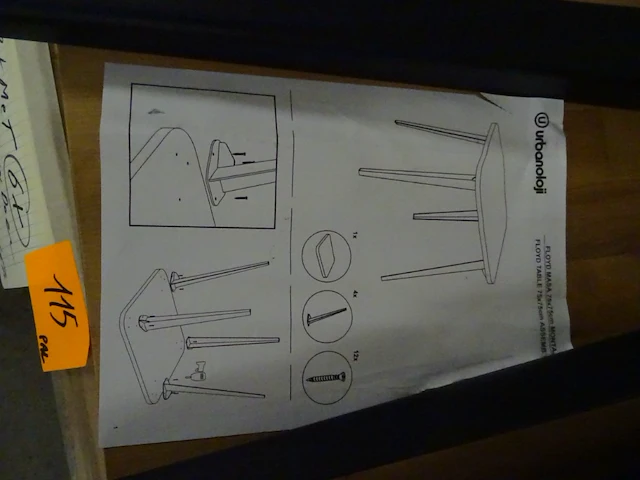 6x indoor tafel urbanoloji - afbeelding 2 van  4