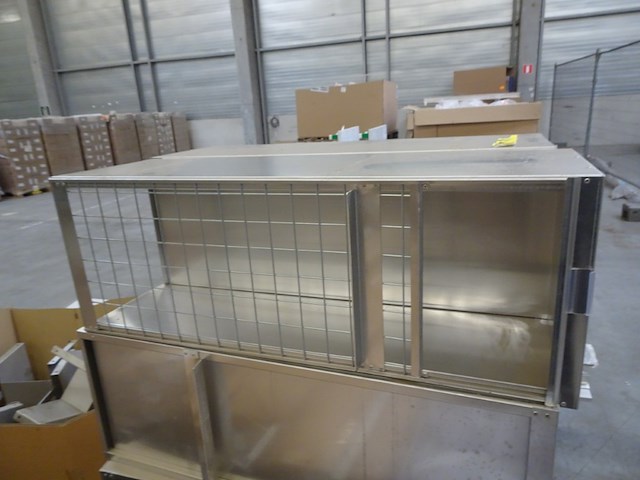 6x inox chipsdispenser - afbeelding 1 van  6