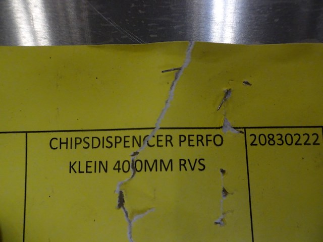 6x inox chipsdispenser - afbeelding 3 van  6