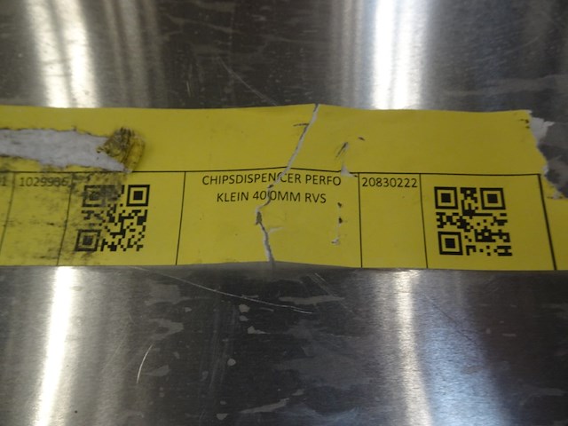 6x inox chipsdispenser - afbeelding 4 van  6