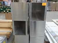 6x inox chipsdispenser - afbeelding 5 van  6
