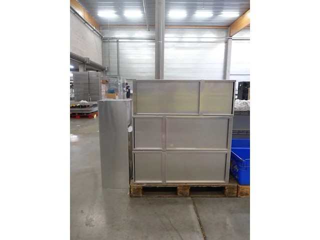 6x inox sorteerunit - afbeelding 3 van  4