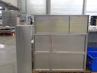 6x inox sorteerunit - afbeelding 3 van  4