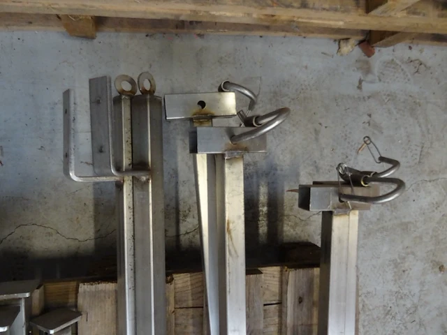 6x inox valbeveiliging - afbeelding 4 van  5