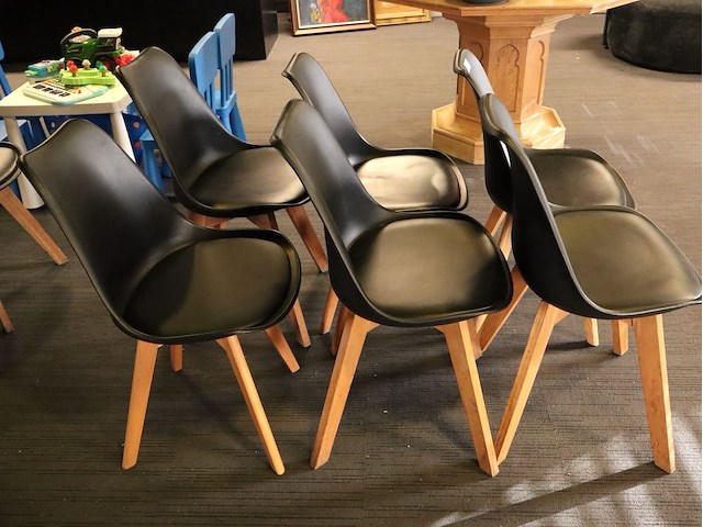 6x kamerstoelen - afbeelding 2 van  3