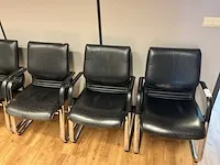 6x lederen vergaderstoel comforto - afbeelding 10 van  11