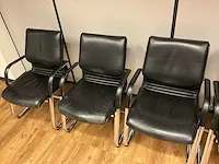 6x lederen vergaderstoel comforto - afbeelding 11 van  11