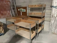 6x magazijnrek - afbeelding 1 van  3