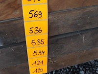 6x mahonie gelamelleerd - afbeelding 6 van  6