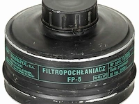 (6x) maskpol fp5 cbrn filter stanag m40 schroefdraad - afbeelding 1 van  2