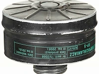 (6x) maskpol fp5 cbrn filter stanag m40 schroefdraad - afbeelding 2 van  2