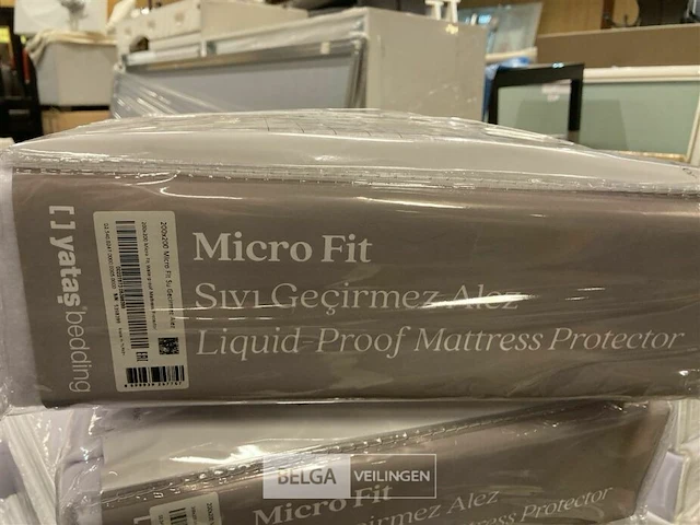 6x matrasbeschermers wit waterproof 200x200 - afbeelding 2 van  2