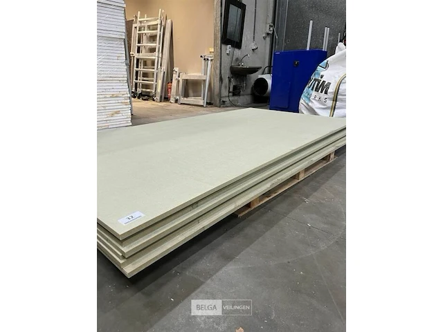 6x mdf platen groen (nieuw) - afbeelding 1 van  2
