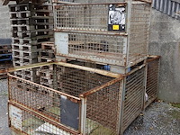 6x metalen draadmand - afbeelding 1 van  7