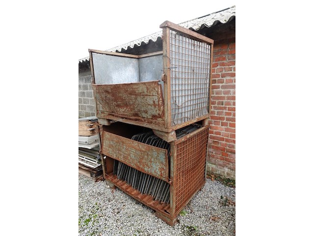 6x metalen draadmand - afbeelding 6 van  7