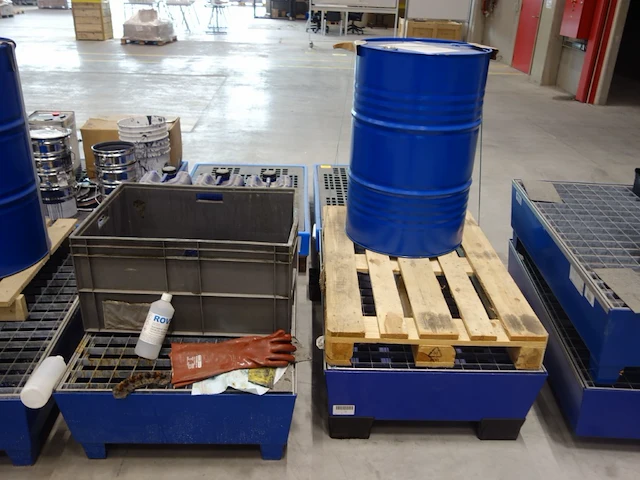 6x metalen lekbak denios + galva rooster - afbeelding 2 van  3