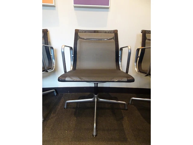 6x metalen stoel - afbeelding 1 van  4
