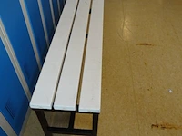6x metalen zitbank - afbeelding 3 van  4