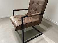 6x microfiber stoel moss groen - afbeelding 1 van  2