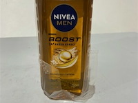 6x nivea douche gel 250ml for men boost - afbeelding 1 van  3