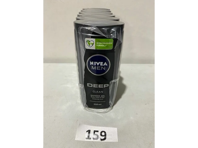 6x nivea douche gel 250ml for men deep clean - afbeelding 1 van  3