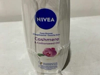 6x nivea douchegel 250ml/ cashmere&cottonseed - afbeelding 2 van  3
