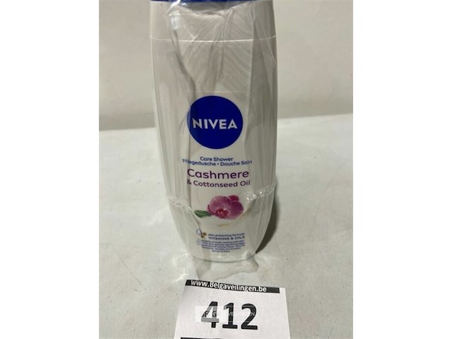 6x nivea douchegel 250ml/ cashmere&cottonseed - afbeelding 2 van  3