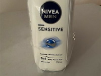 6x nivea douchegel 250ml sensitive - afbeelding 2 van  3