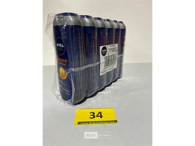 6x nivea men sport 250ml - afbeelding 3 van  3