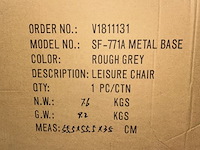 6x onderstel stoel - afbeelding 4 van  5