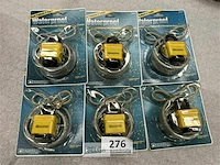 6x paddeslot met stalen kabel waterproof - afbeelding 1 van  5