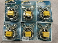 6x paddeslot met stalen kabel waterproof - afbeelding 5 van  5