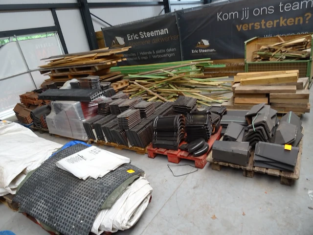 6x pallet diverse dakpannen - afbeelding 12 van  23