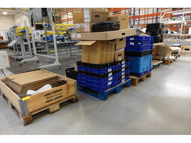 6x pallet diverse onderdelen voor laadpalen - afbeelding 1 van  21